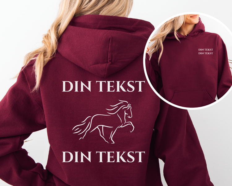 Hettegenser: Personlige produkter hest