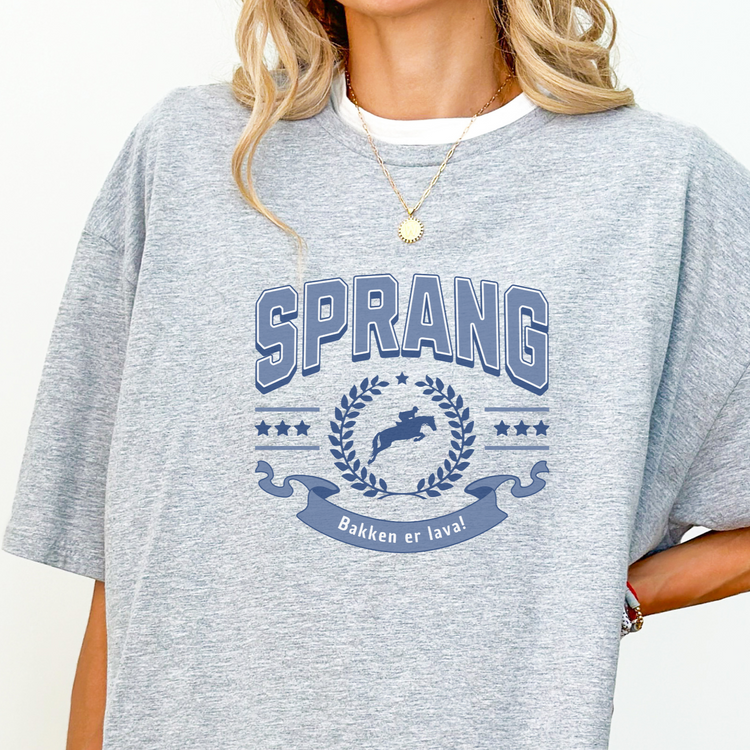 T-skjorte, Sprang