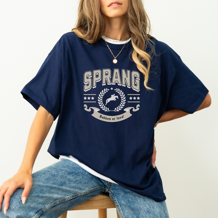 T-skjorte: Sprang og dressur