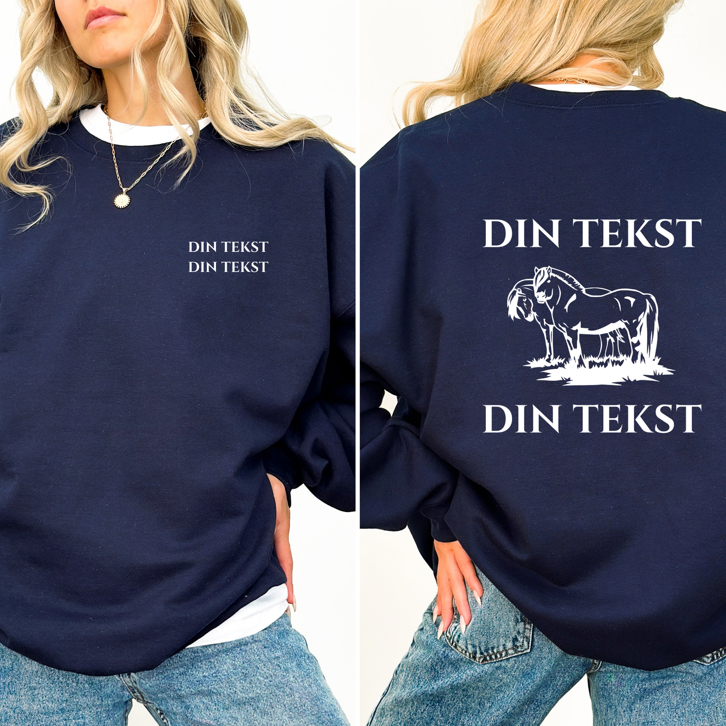 Personlig Genser | Fjording | Unisex