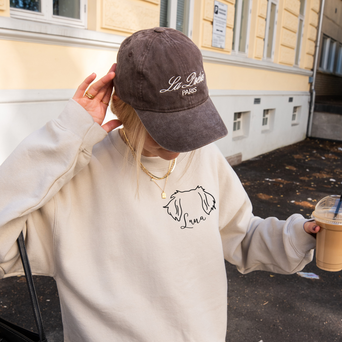 Hundeører | Personlig genser hund | Unisex