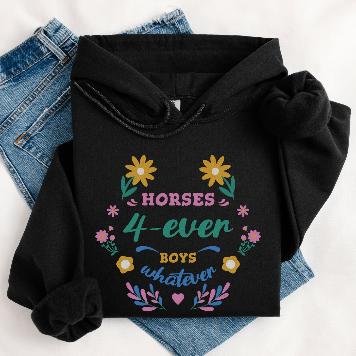 Hettegenser | Horses 4-ever, Boys Whatever