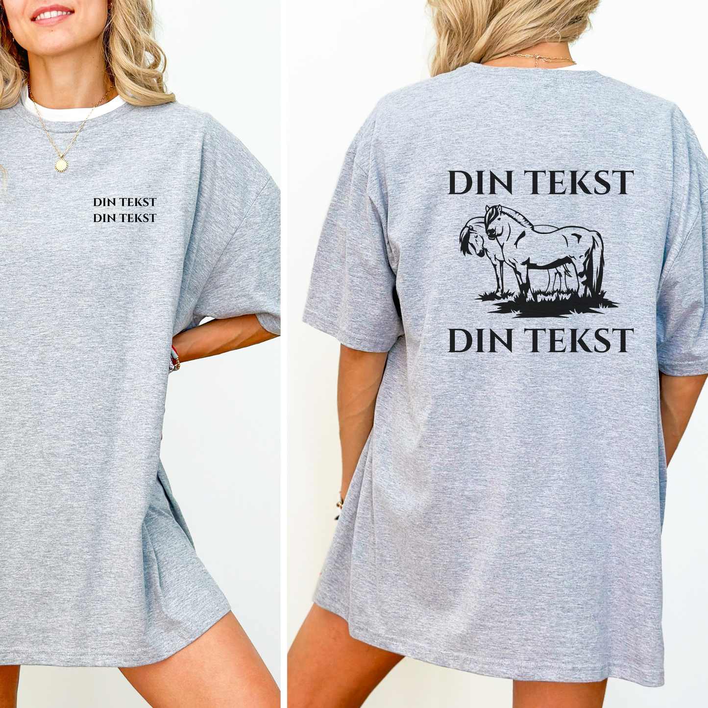 Personlig T-skjorte | Fjording | Unisex