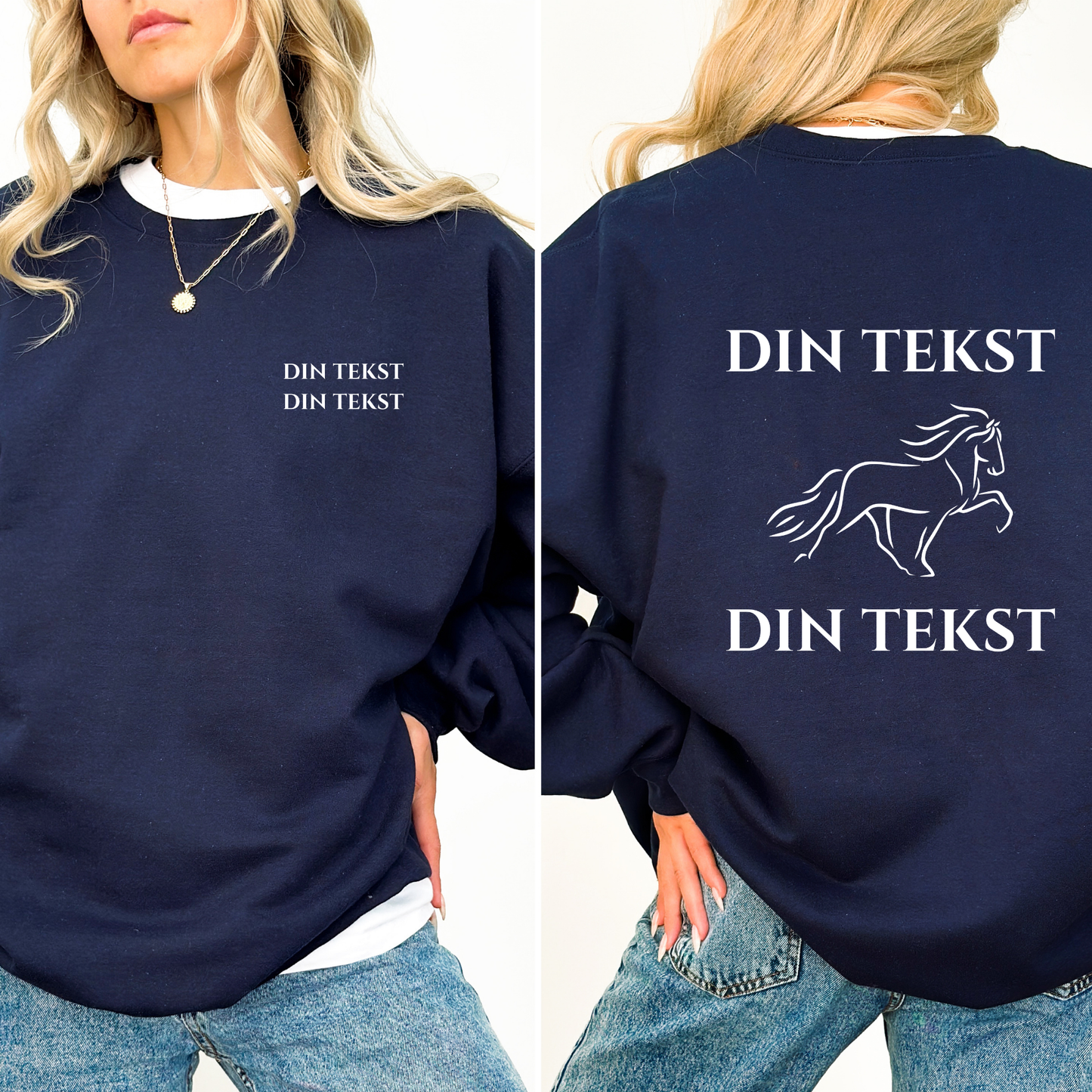 Personlig Genser | Islandshest | Unisex