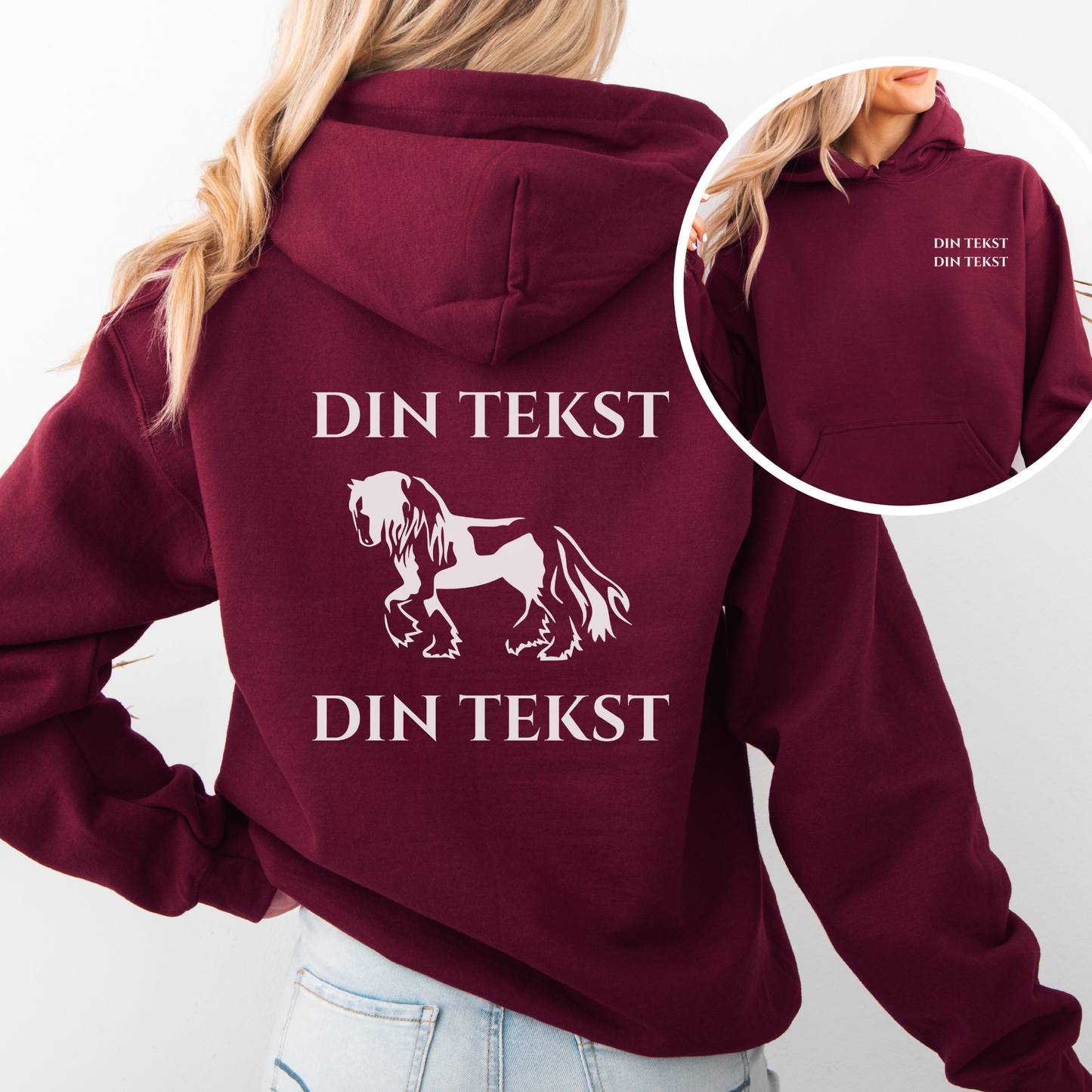 Personlig Hettegenser | Irish Cob | Unisex