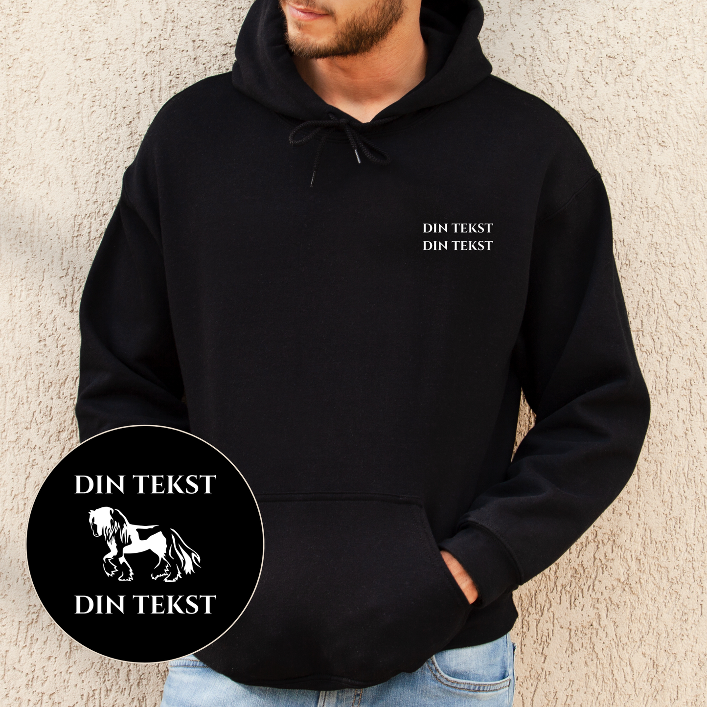 Personlig Hettegenser | Irish Cob | Unisex