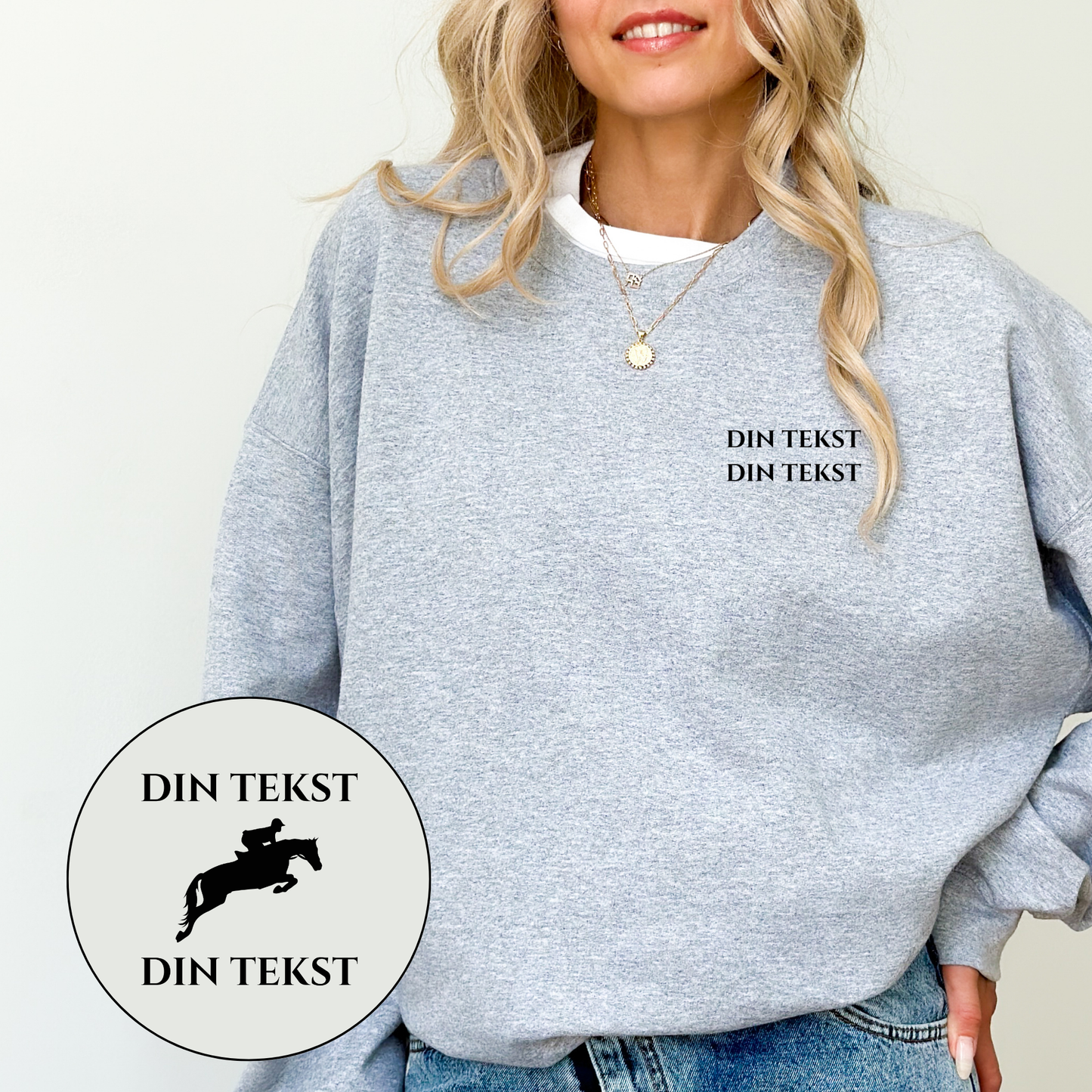 Personlig Genser | Spranghest | Unisex