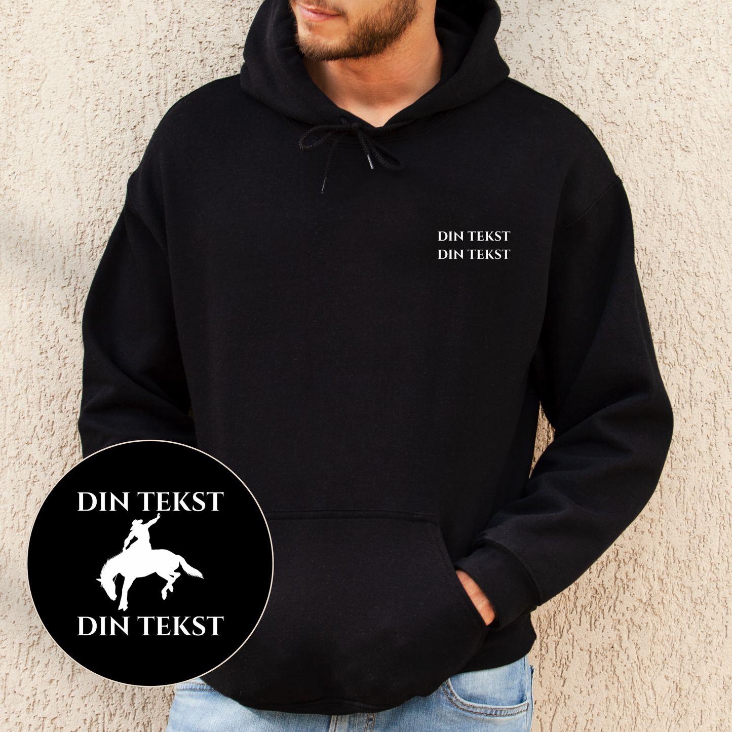 Personlig Hettegenser | Rodeo | Unisex