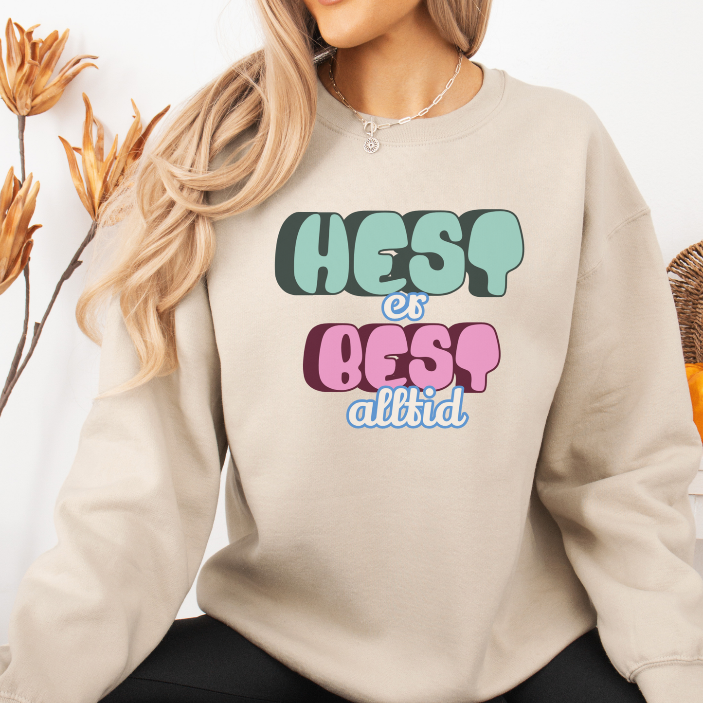 Genser | Hest er best, alltid | Unisex