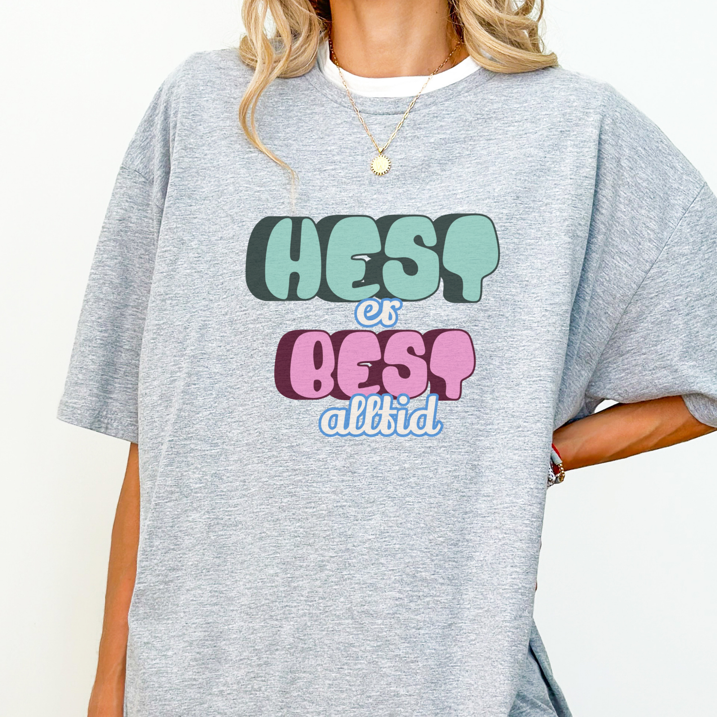 T-skjorte | Hest er best, alltid | Unisex