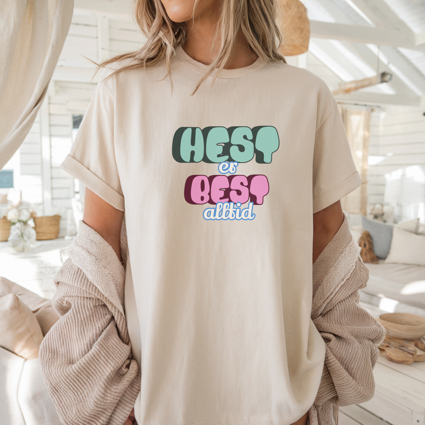 T-skjorte | Hest er best, alltid | Unisex