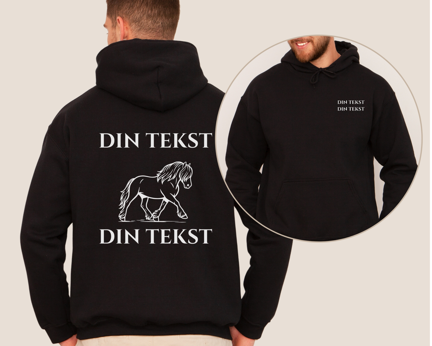 Personlig Hettegenser | Kaldblods | Unisex (2)