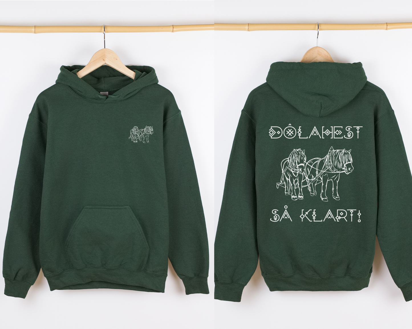 Hettegenser Dølahest | Dølahest så klart! | Unisex (3)