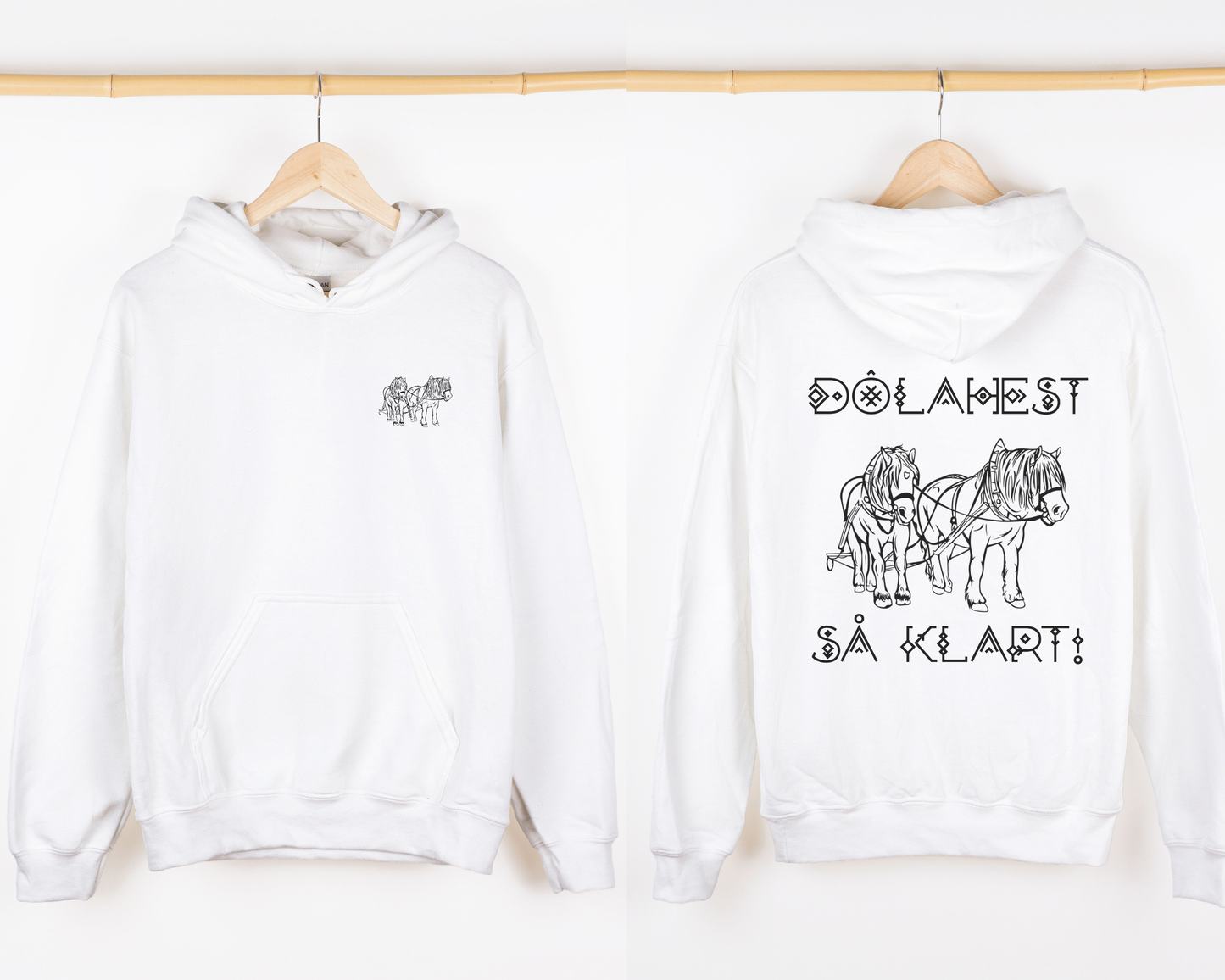 Hettegenser Dølahest | Dølahest så klart! | Unisex (3)