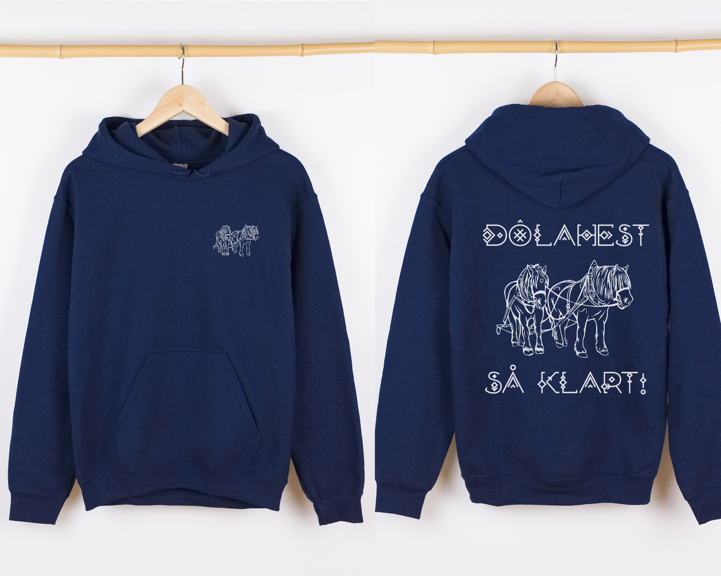 Hettegenser Dølahest | Dølahest så klart! | Unisex (3)