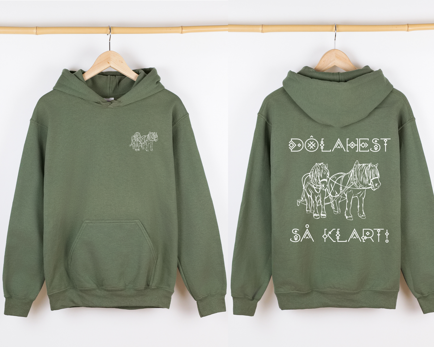 Hettegenser Dølahest | Dølahest så klart! | Unisex (3)