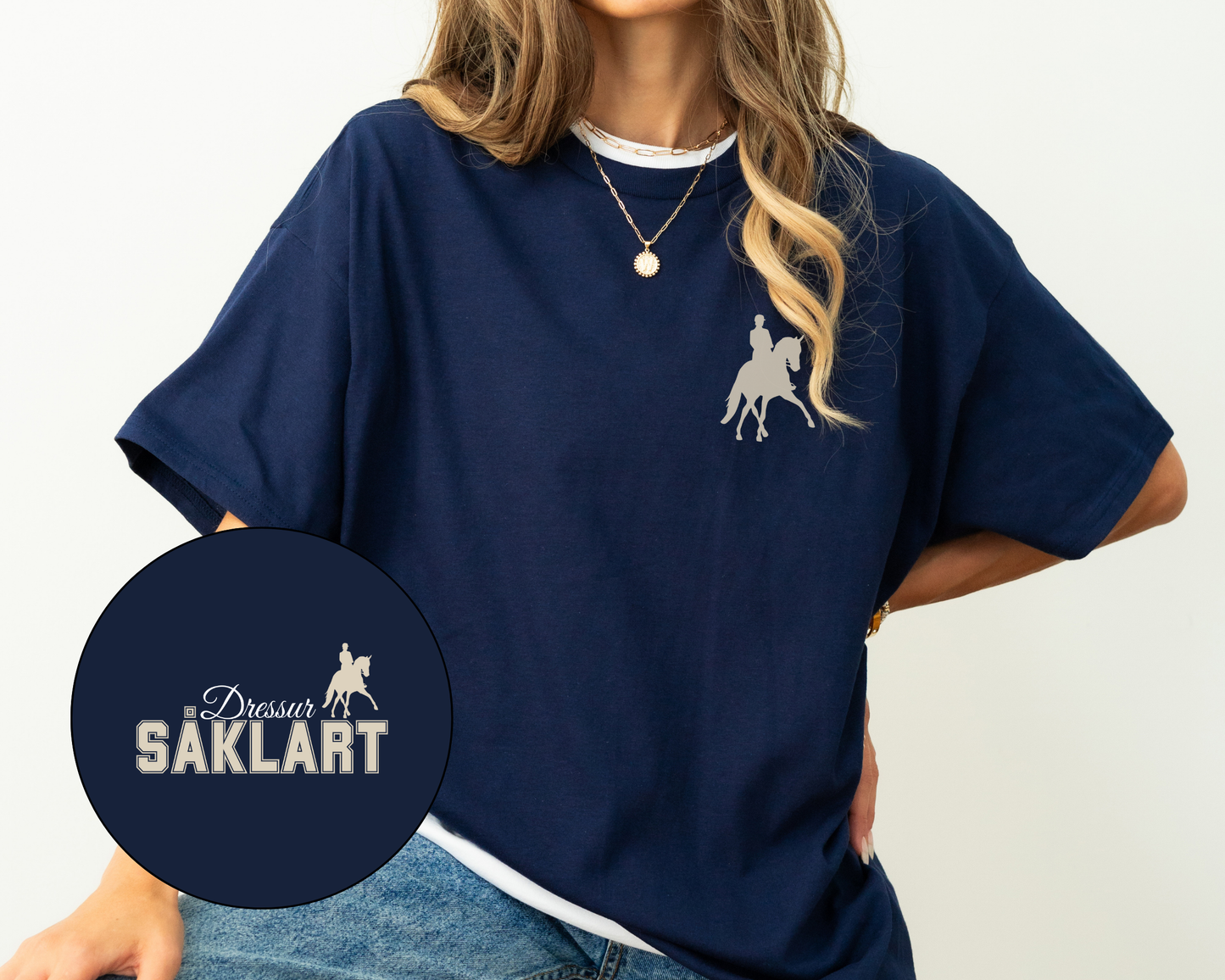 T-skjorte Hest | Dressur såklart | Unisex 2.0