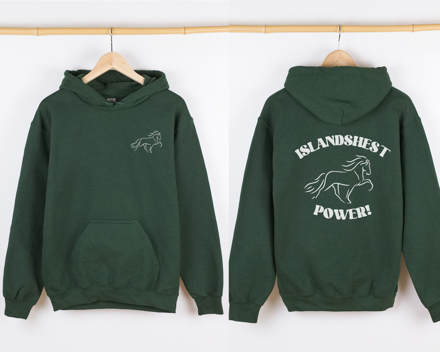 Hettegenser, Hest | Islandshest Power | Unisex (2)