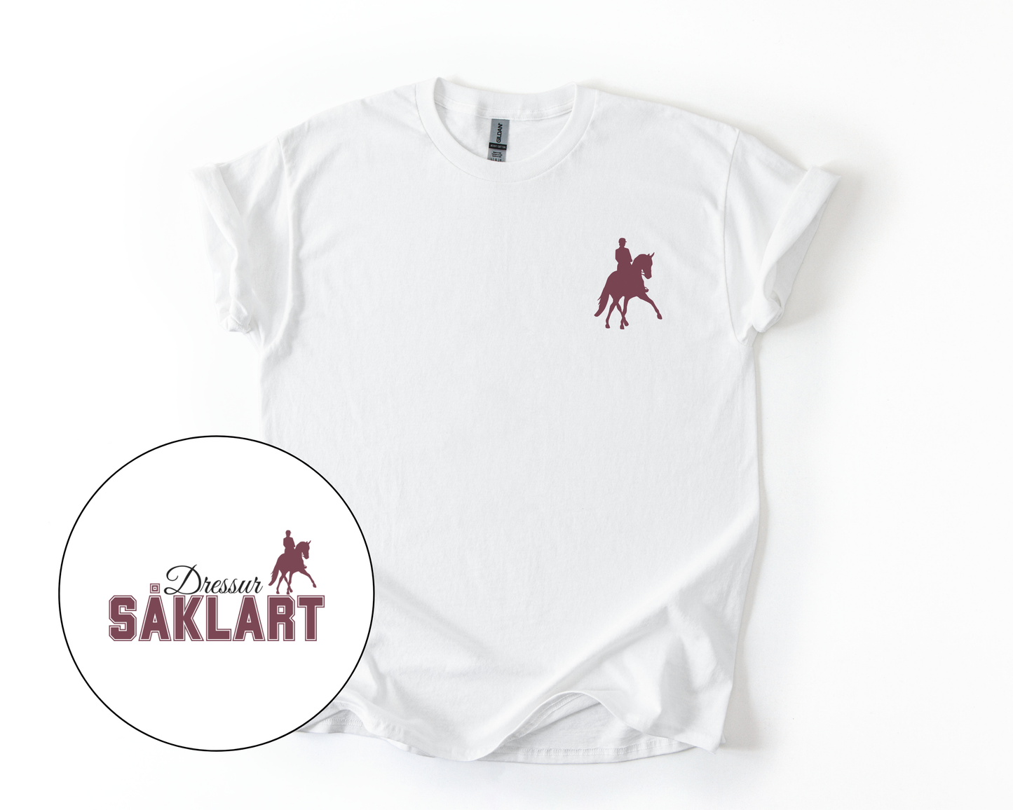 T-skjorte Hest | Dressur såklart | Unisex 2.0