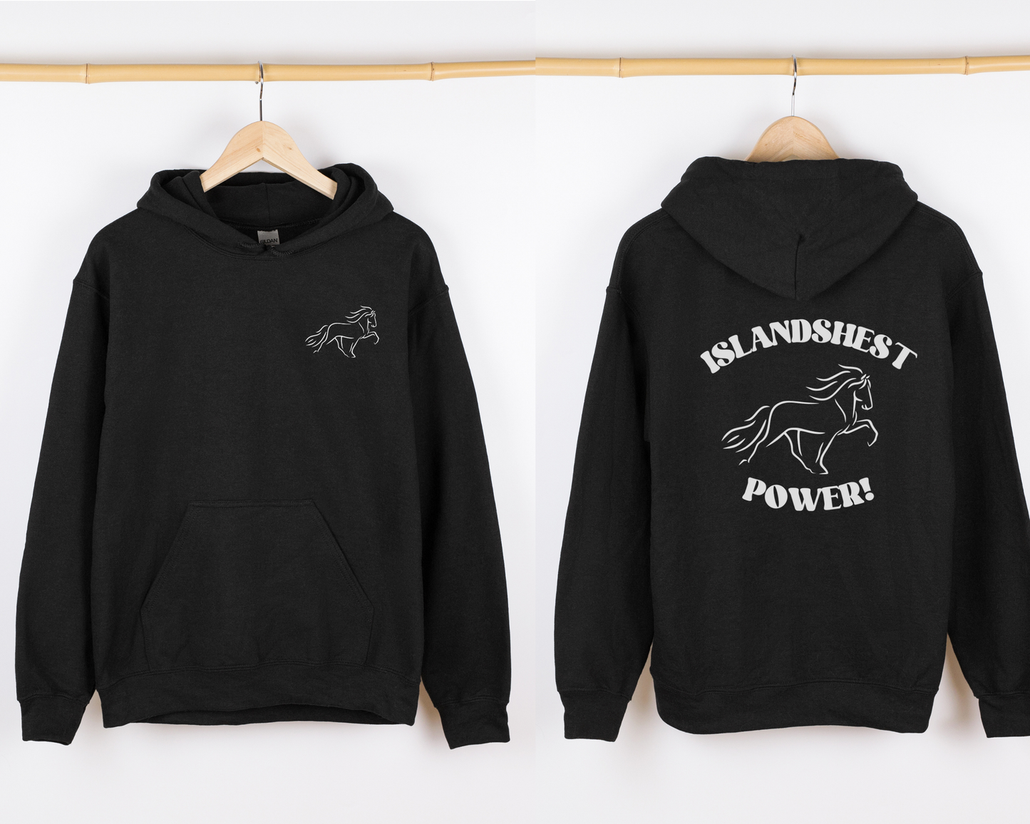 Hettegenser, Hest | Islandshest Power | Unisex (2)