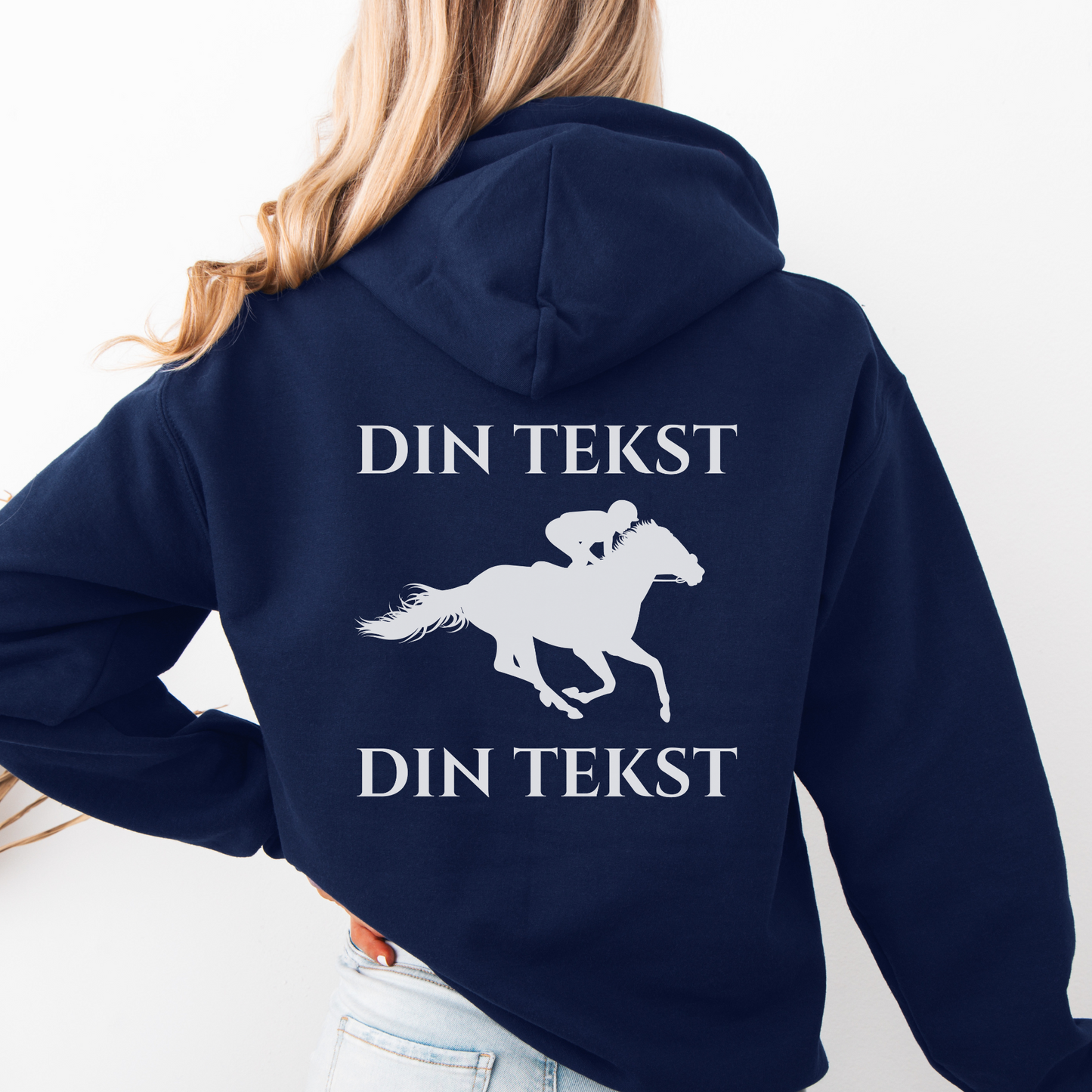 Personlig Hettejakke | Galopphest | Unisex