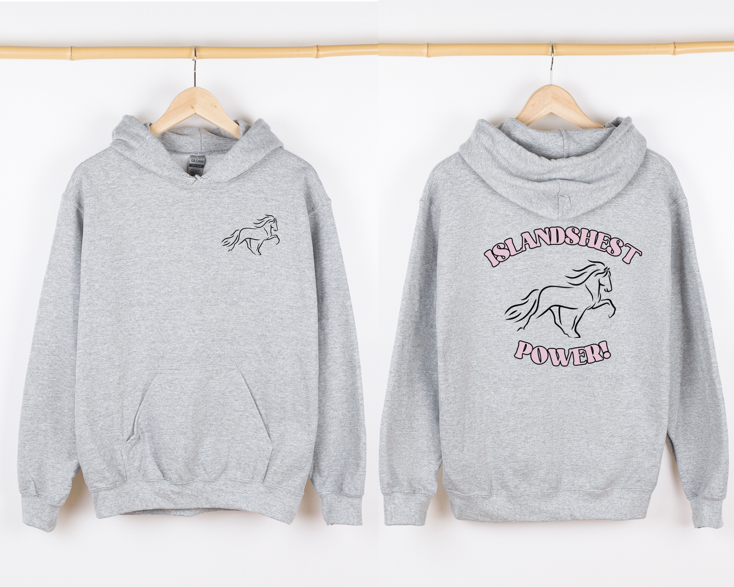 Hettegenser, Hest | Islandshest Power | Unisex (2)
