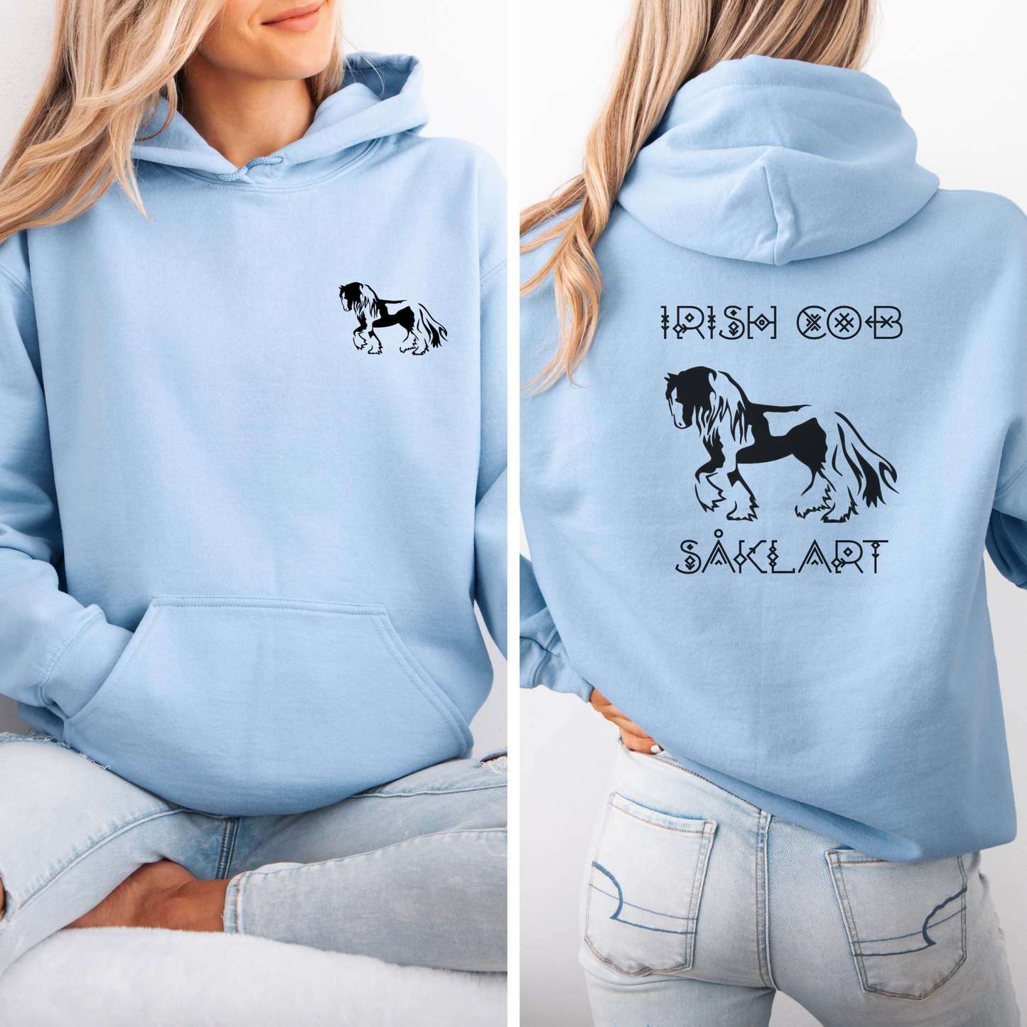 Hettegenser, Hest | Irish Cob såklart! | Unisex