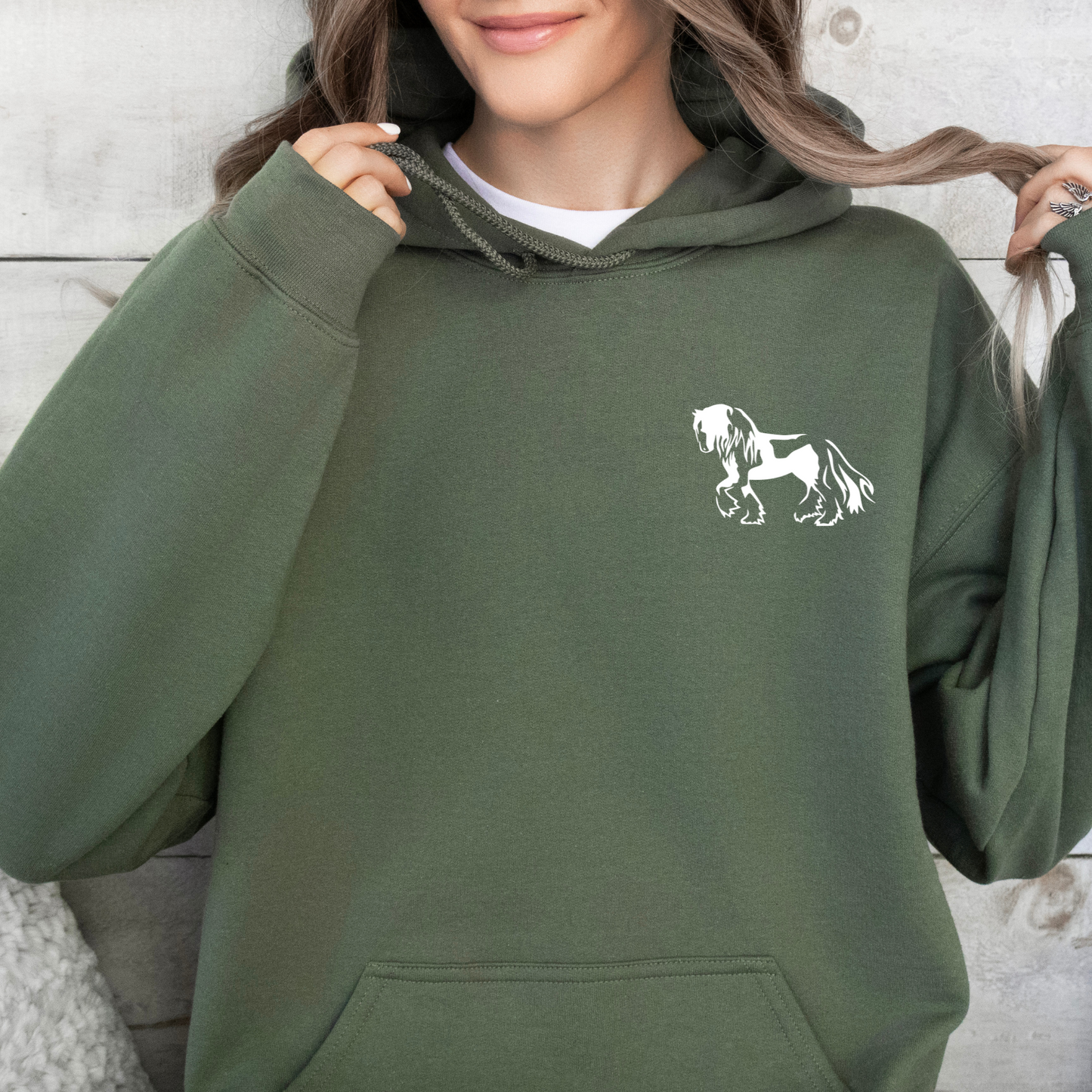 Hettegenser, Hest | Irish Cob såklart! | Unisex