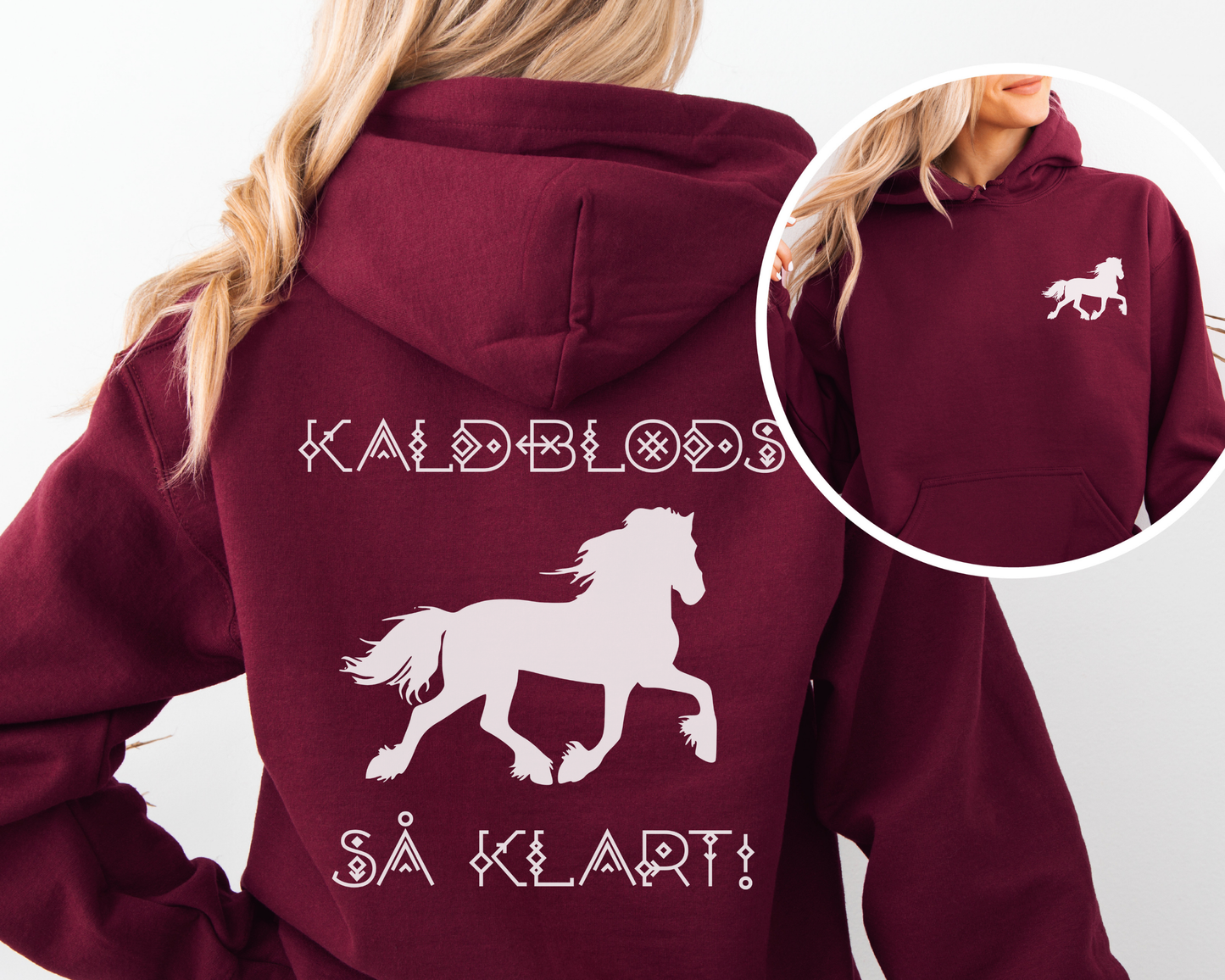 Hettegenser Kaldblods | Kaldblods så klart! | Unisex