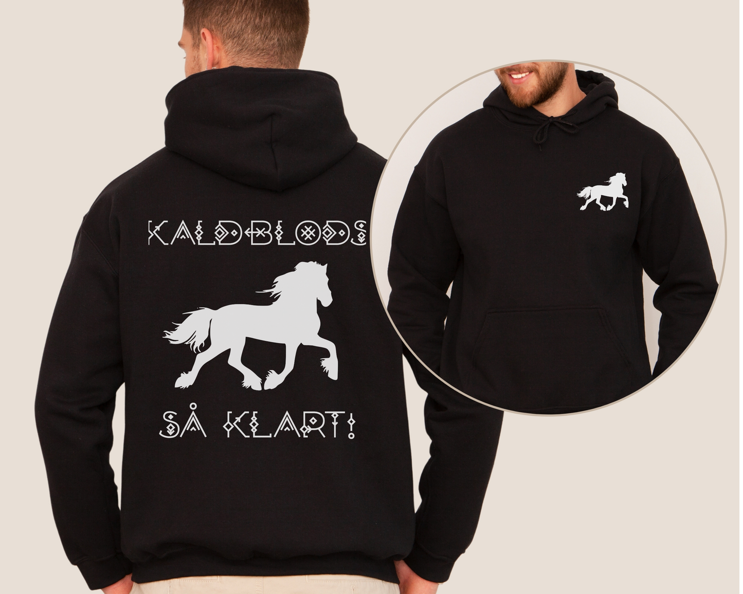 Hettegenser Kaldblods | Kaldblods så klart! | Unisex
