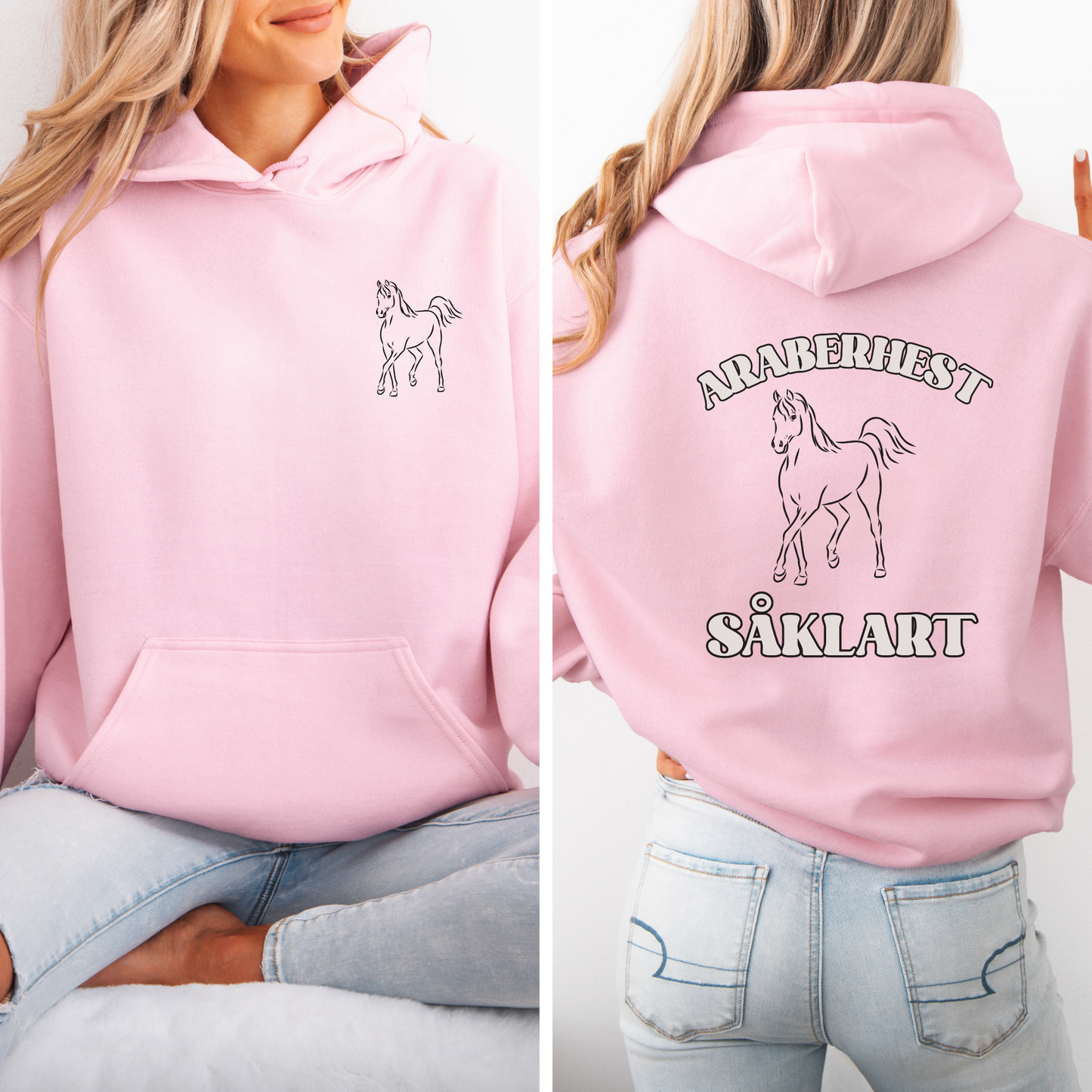 Hettegenser, Hest | Araberhest såklart (2.0)! | Unisex