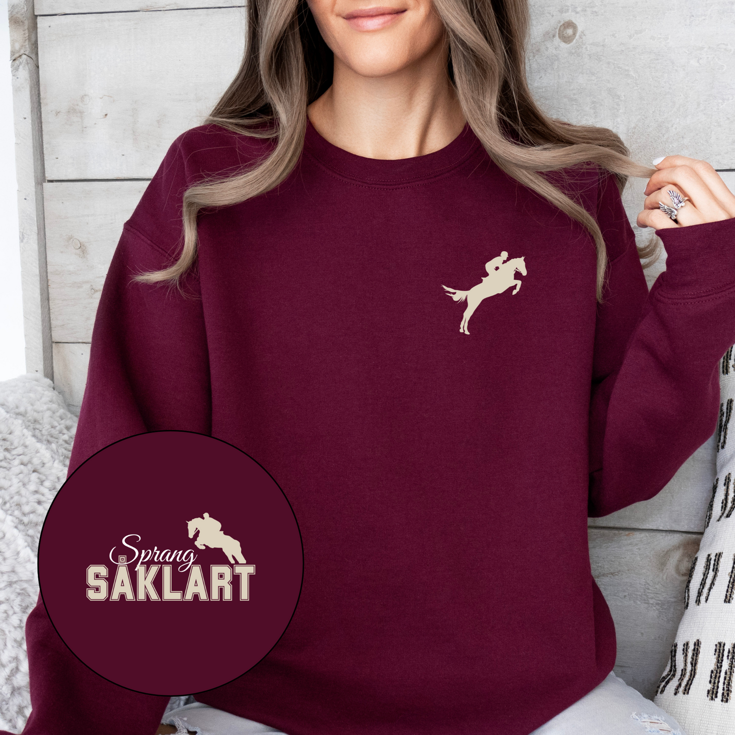 Hestegenser | Sprang såklart | Unisex 2.0