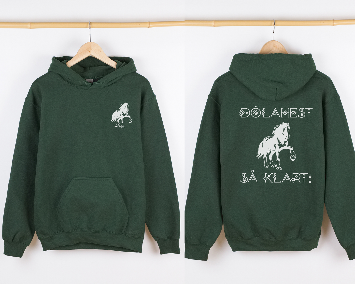 Hettegenser Dølahest | Dølahest så klart! | Unisex