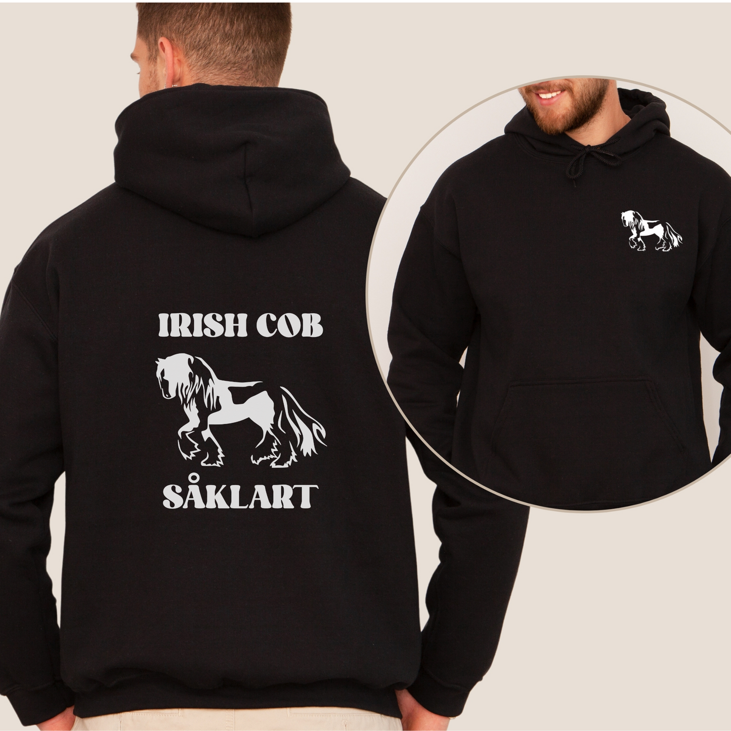 Hettegenser, Hest | Irish Cob såklart (2.0)! | Unisex