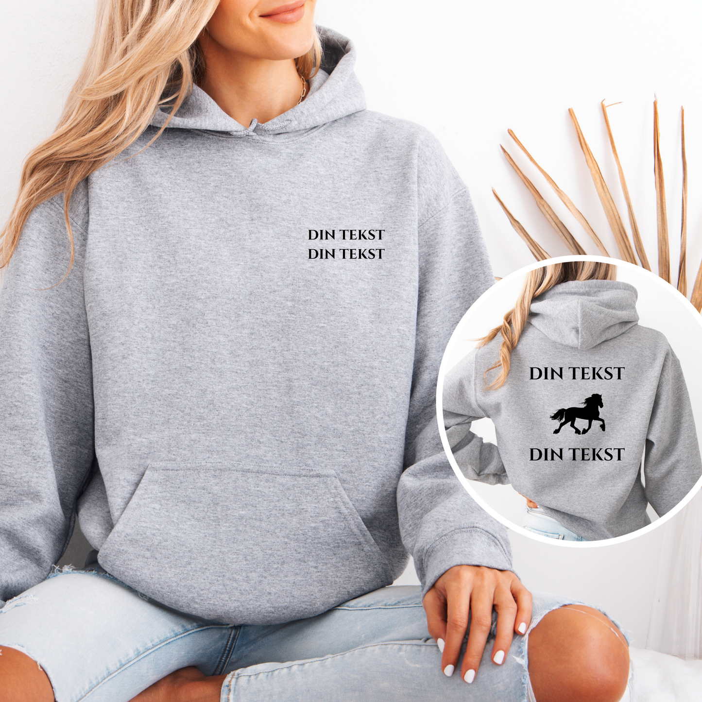Personlig Hettegenser | Kaldblodstraver | Unisex (1)