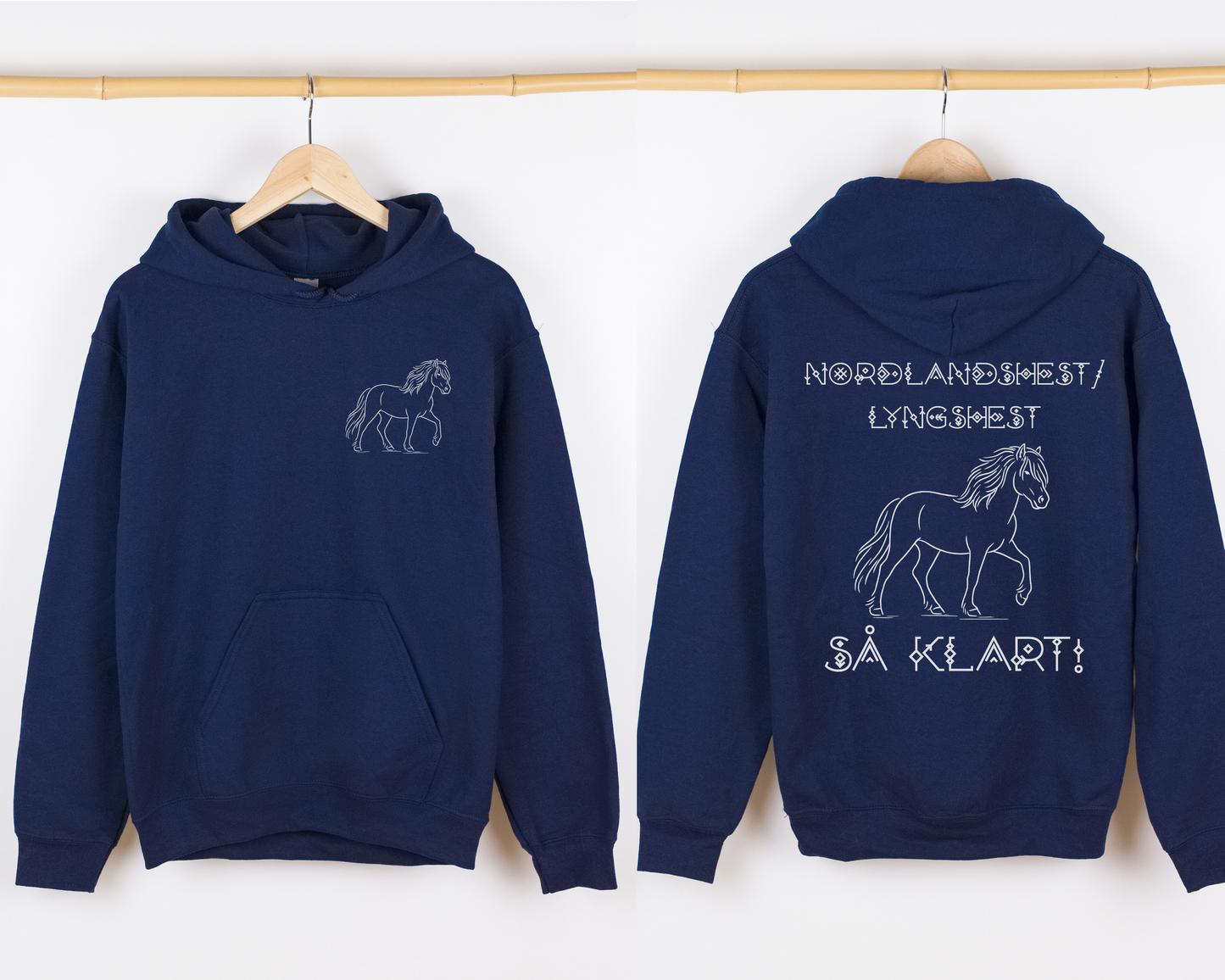 Hettegenser Nordlandshest/Lyngshest | Nordlandshest/Lyngshest så klart! | Unisex