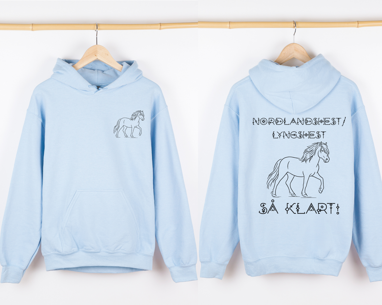 Hettegenser Nordlandshest/Lyngshest | Nordlandshest/Lyngshest så klart! | Unisex