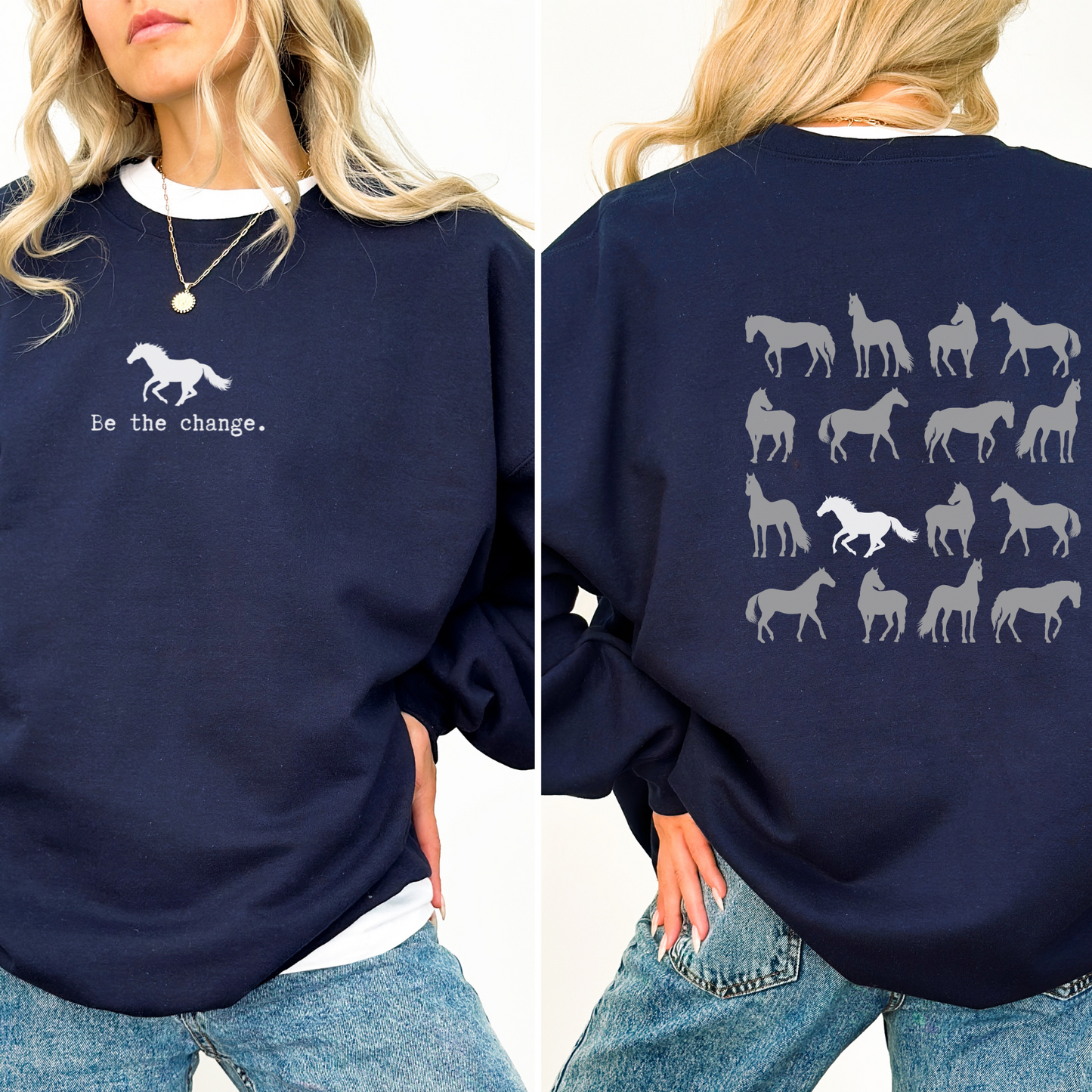 Hestegenser | Be the change | Unisex