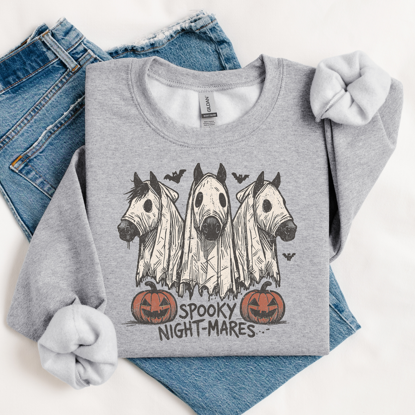 Spooky Night-Mares | Genser hest | Unisex