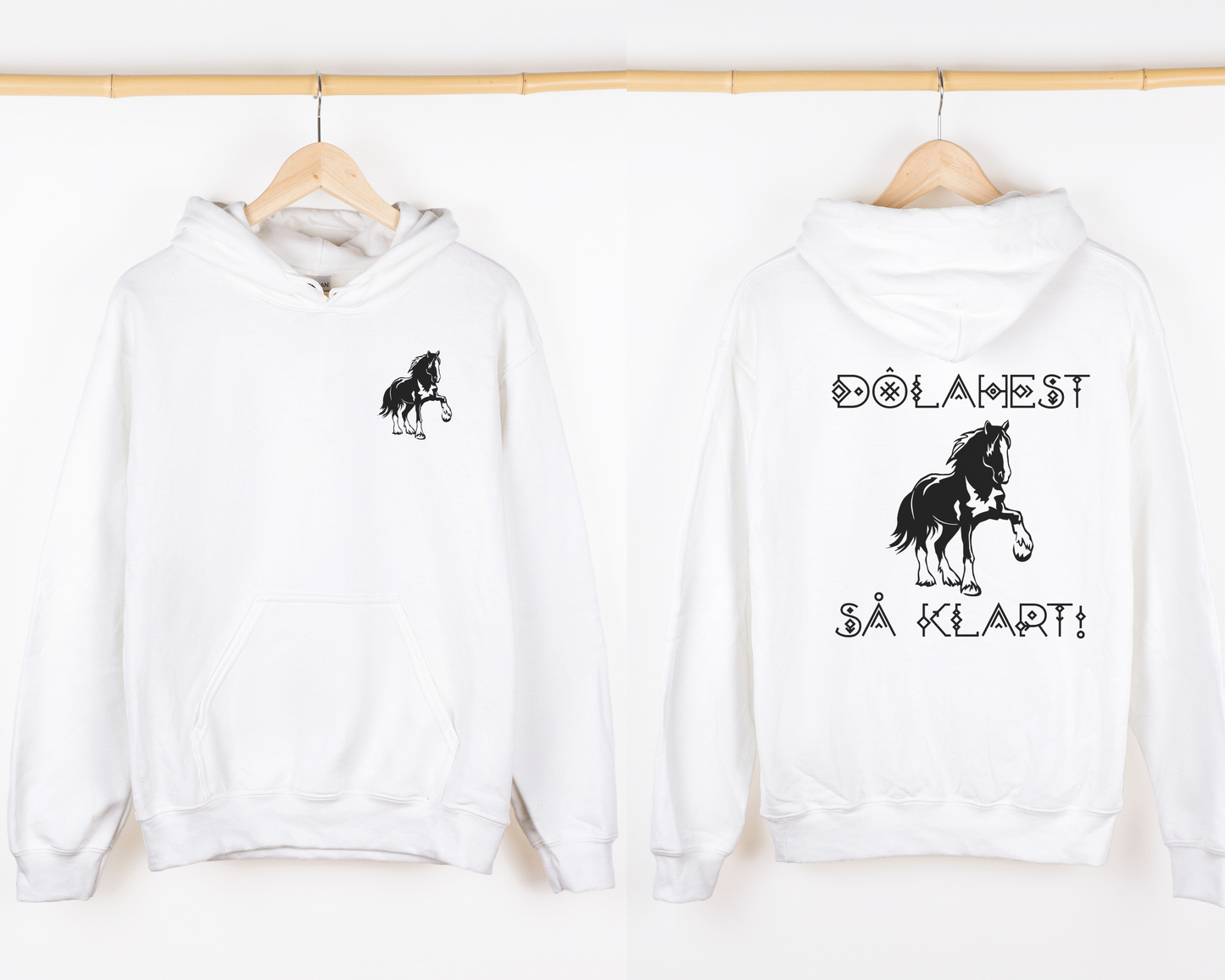 Hettegenser Dølahest | Dølahest så klart! | Unisex