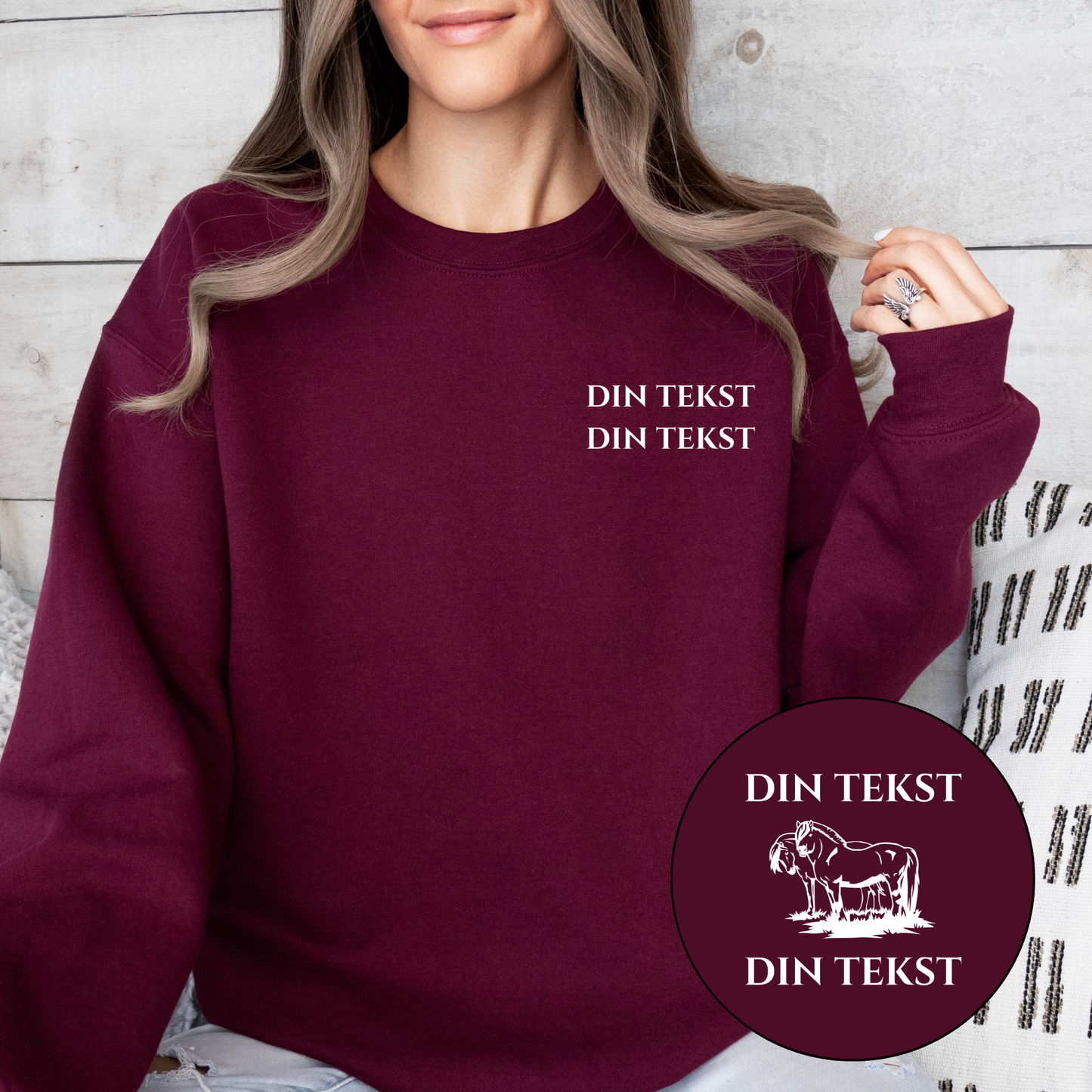 Personlig Genser | Fjording | Unisex