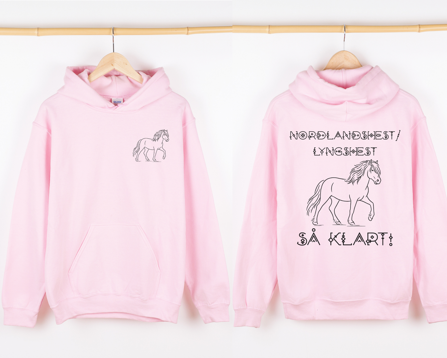 Hettegenser Nordlandshest/Lyngshest | Nordlandshest/Lyngshest så klart! | Unisex