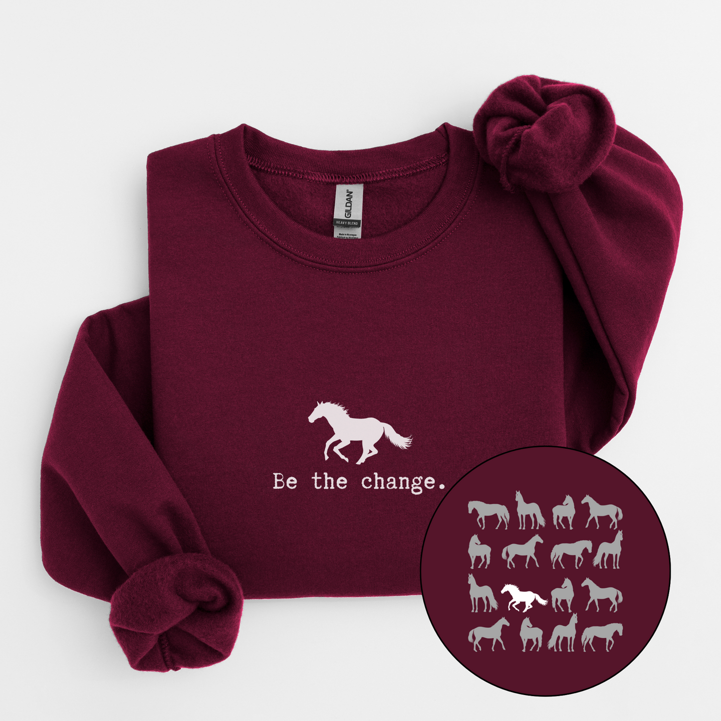 Hestegenser | Be the change | Unisex