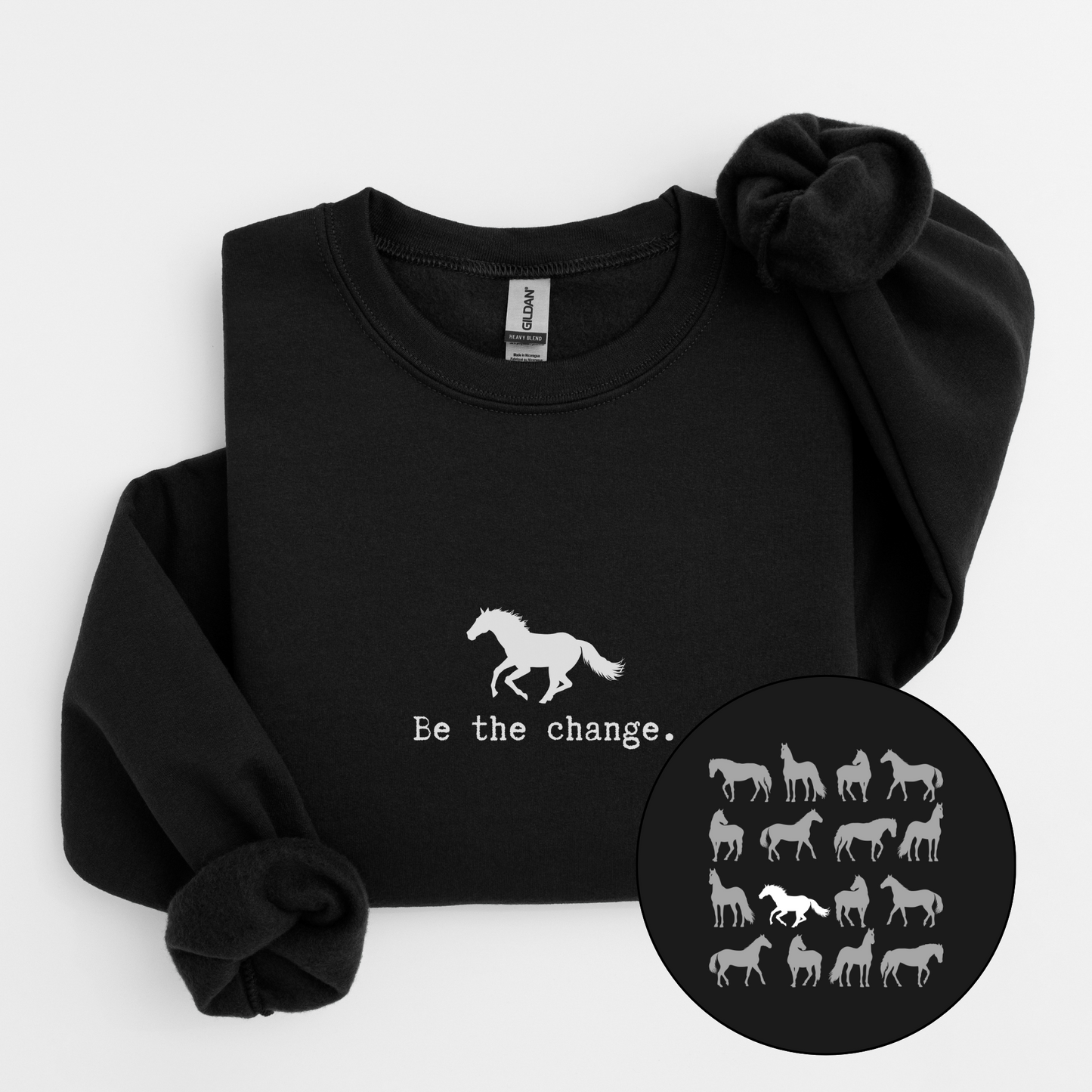 Hestegenser | Be the change | Unisex