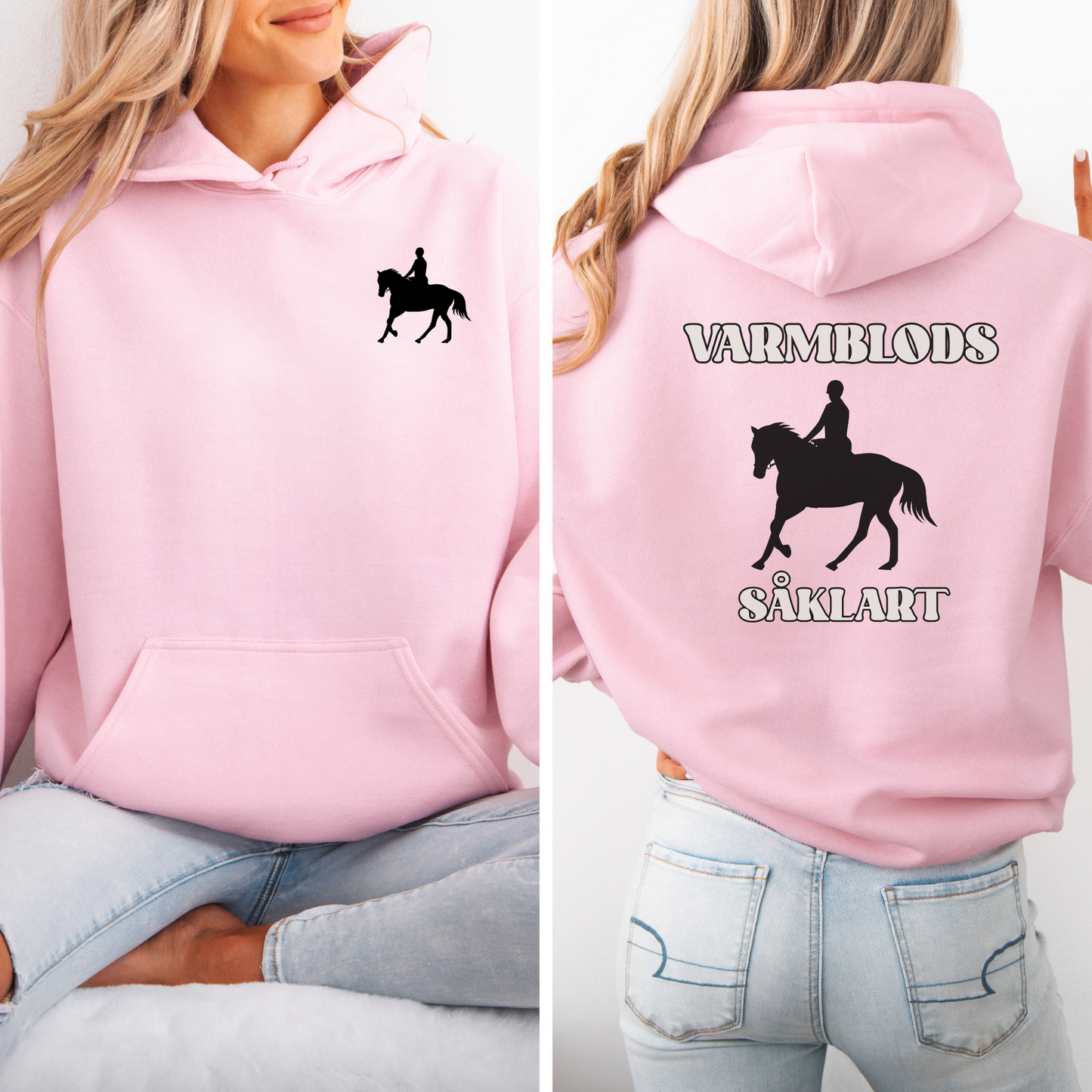 Hettegenser, Hest | Varmblods såklart! | Unisex (2)