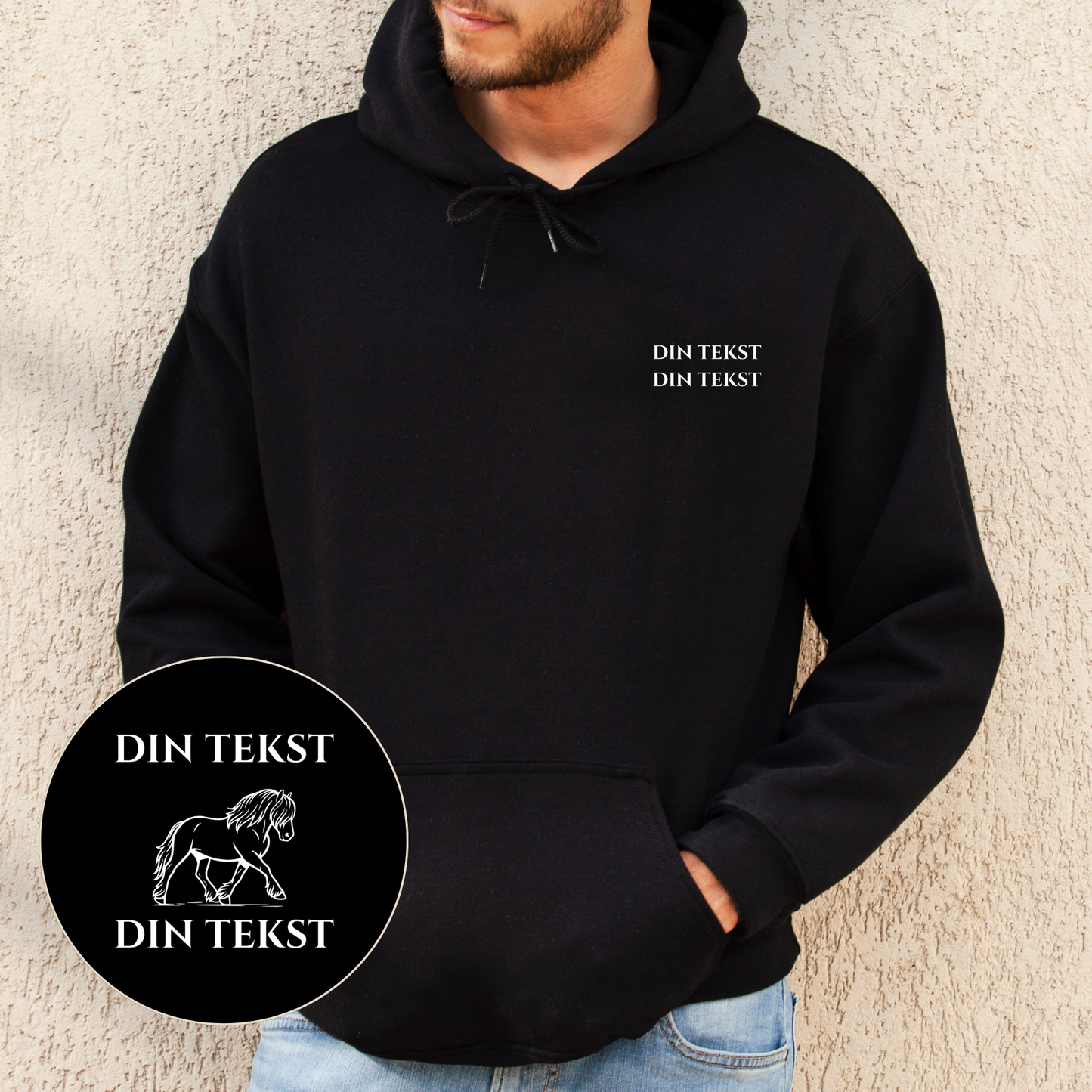 Personlig Hettegenser | Kaldblodstraver | Unisex (2)