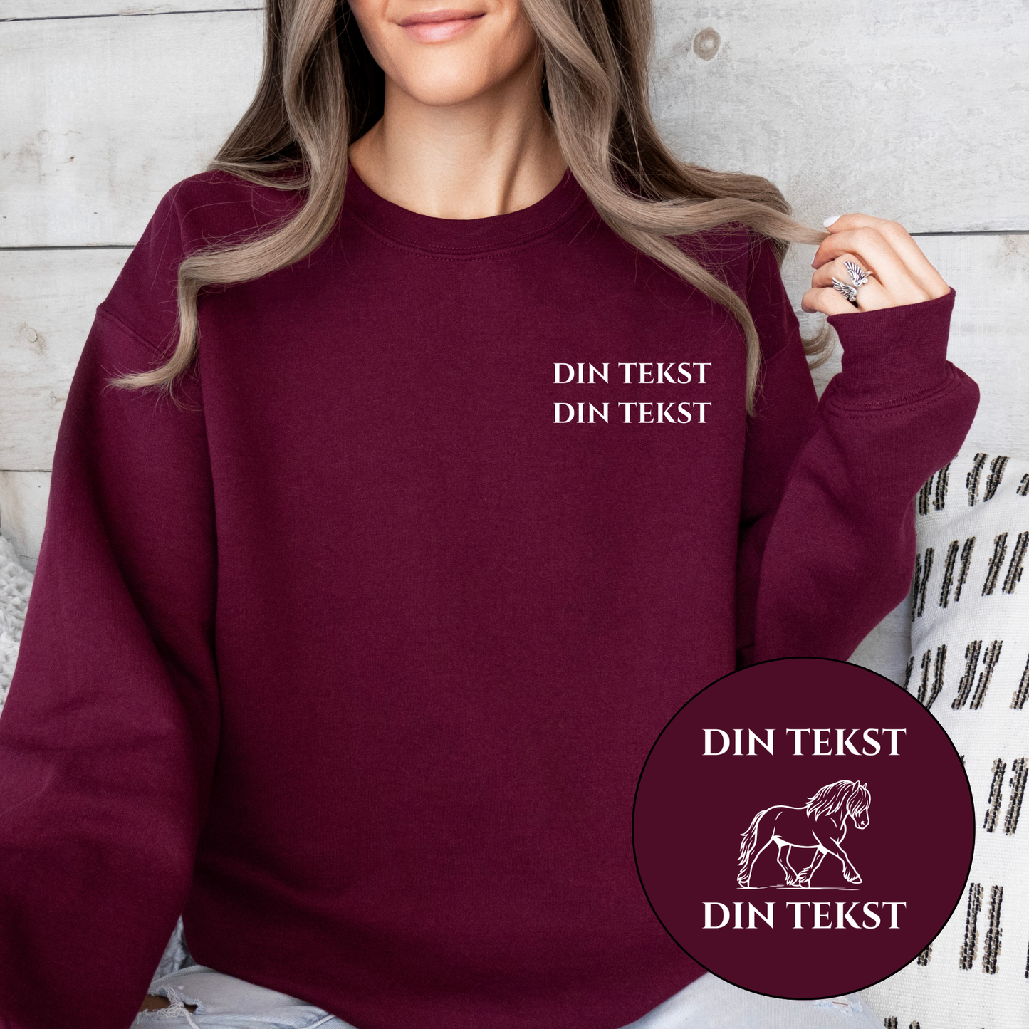 Personlig Genser | Kaldblodstraver | Unisex