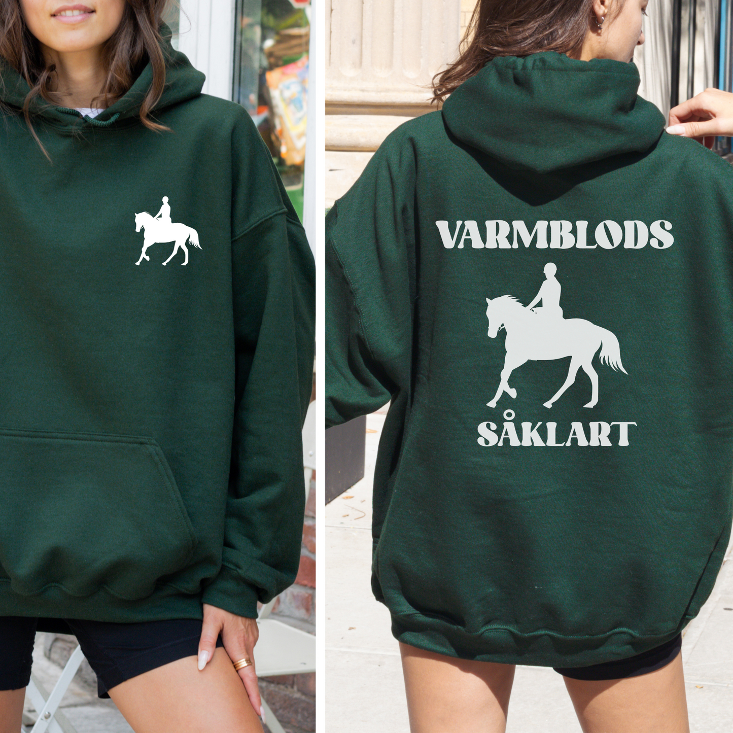 Hettegenser, Hest | Varmblods såklart! | Unisex (2)