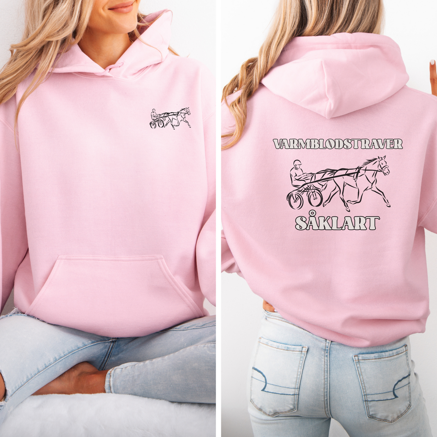 Hettegenser, Hest | Varmblodstraver såklart! | Unisex (2)