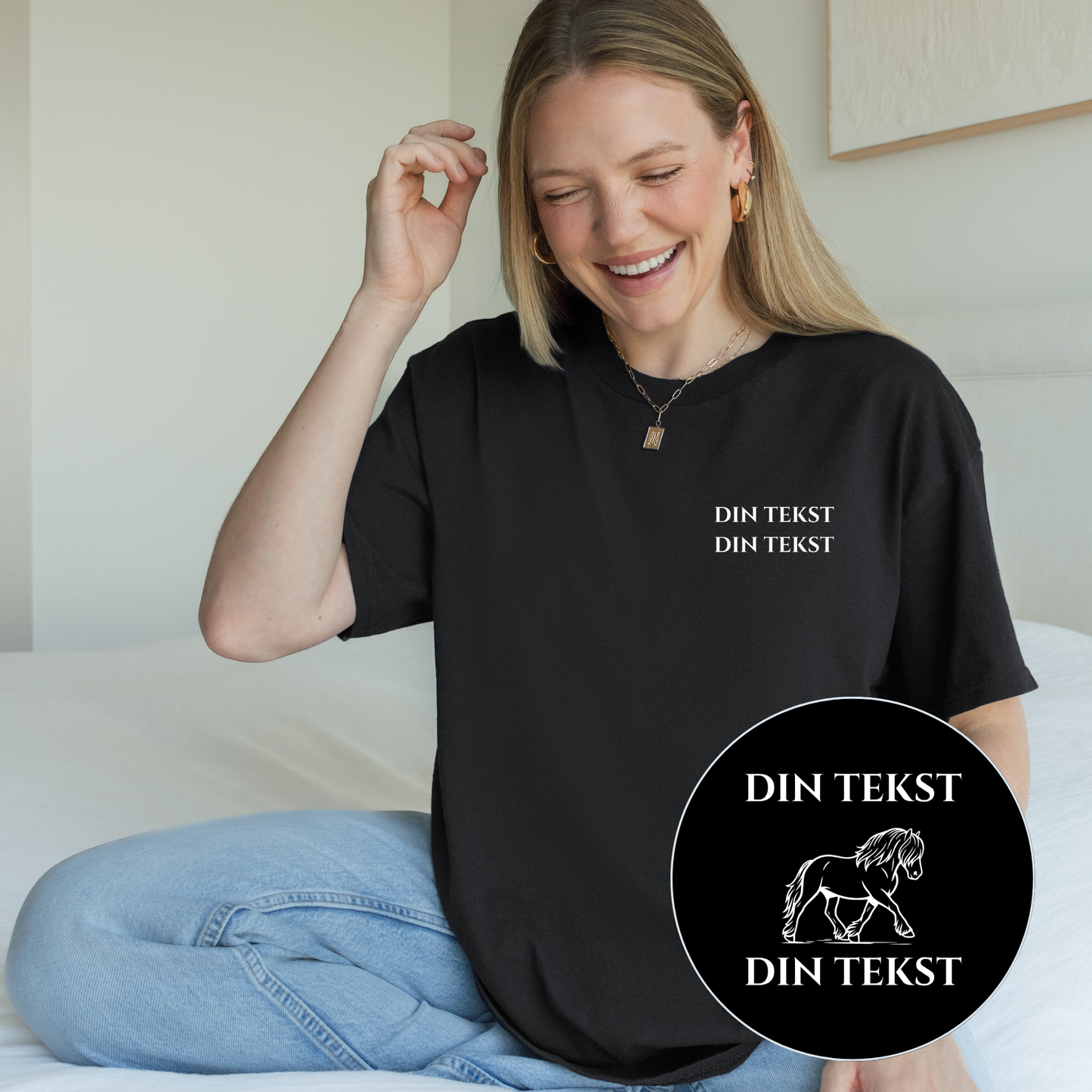 Personlig T-skjorte | Kaldblodstraver | Unisex